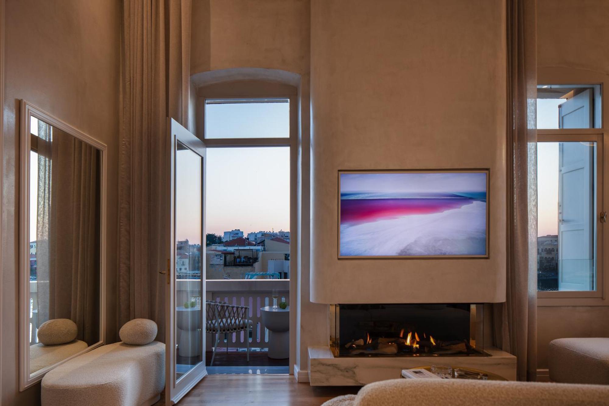 La Torre Residenza Imperiale Chrissi Akti Chania Exterior foto