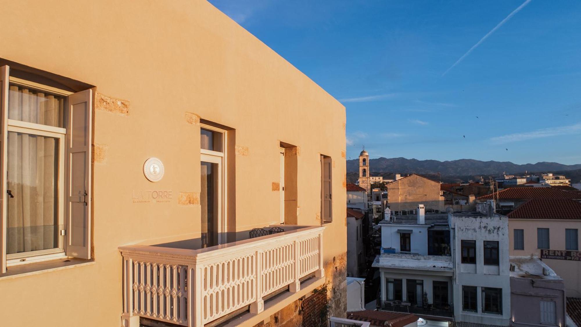 La Torre Residenza Imperiale Chrissi Akti Chania Exterior foto